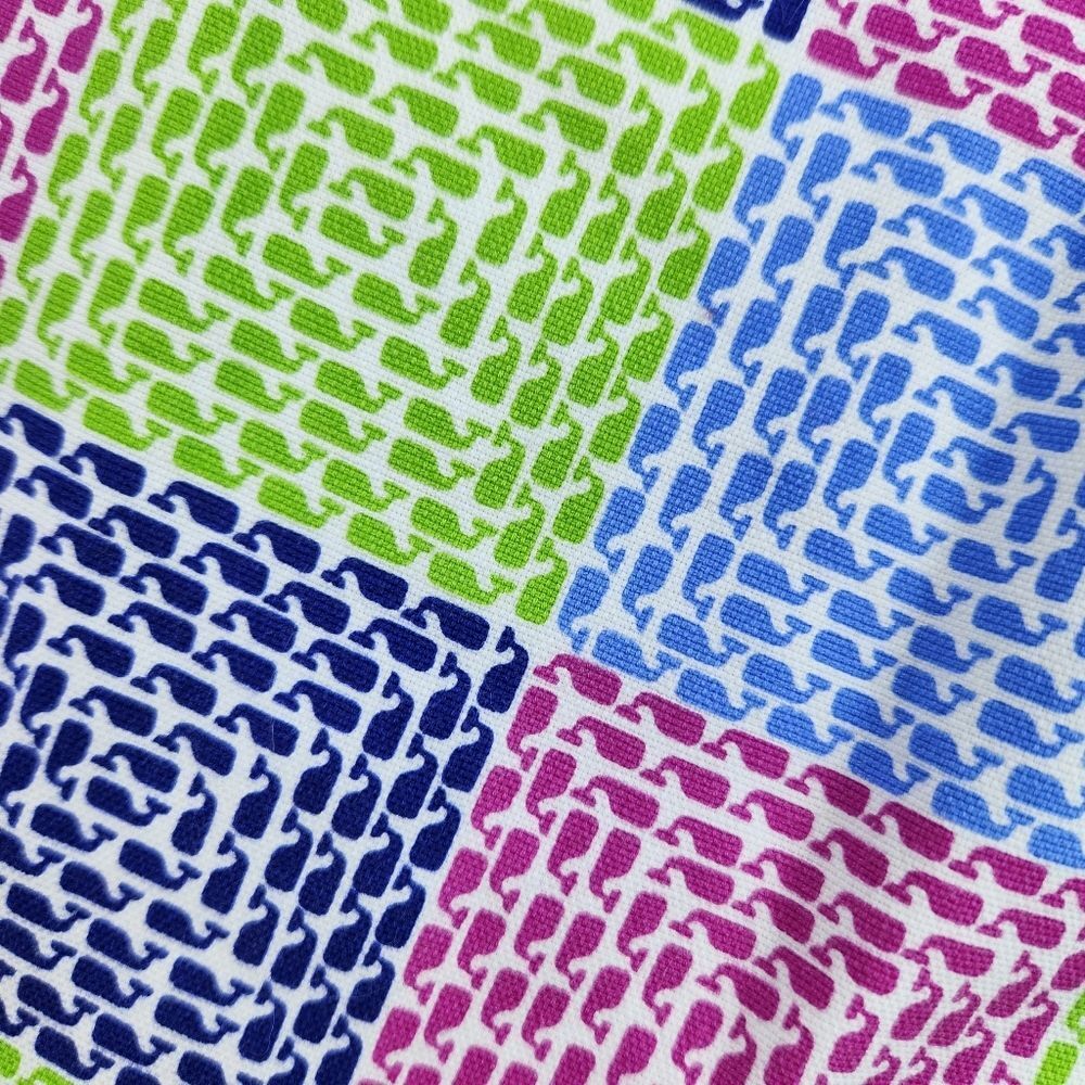 Vineyard Vines Aurora Multicolor Patchwork Whale … - image 8